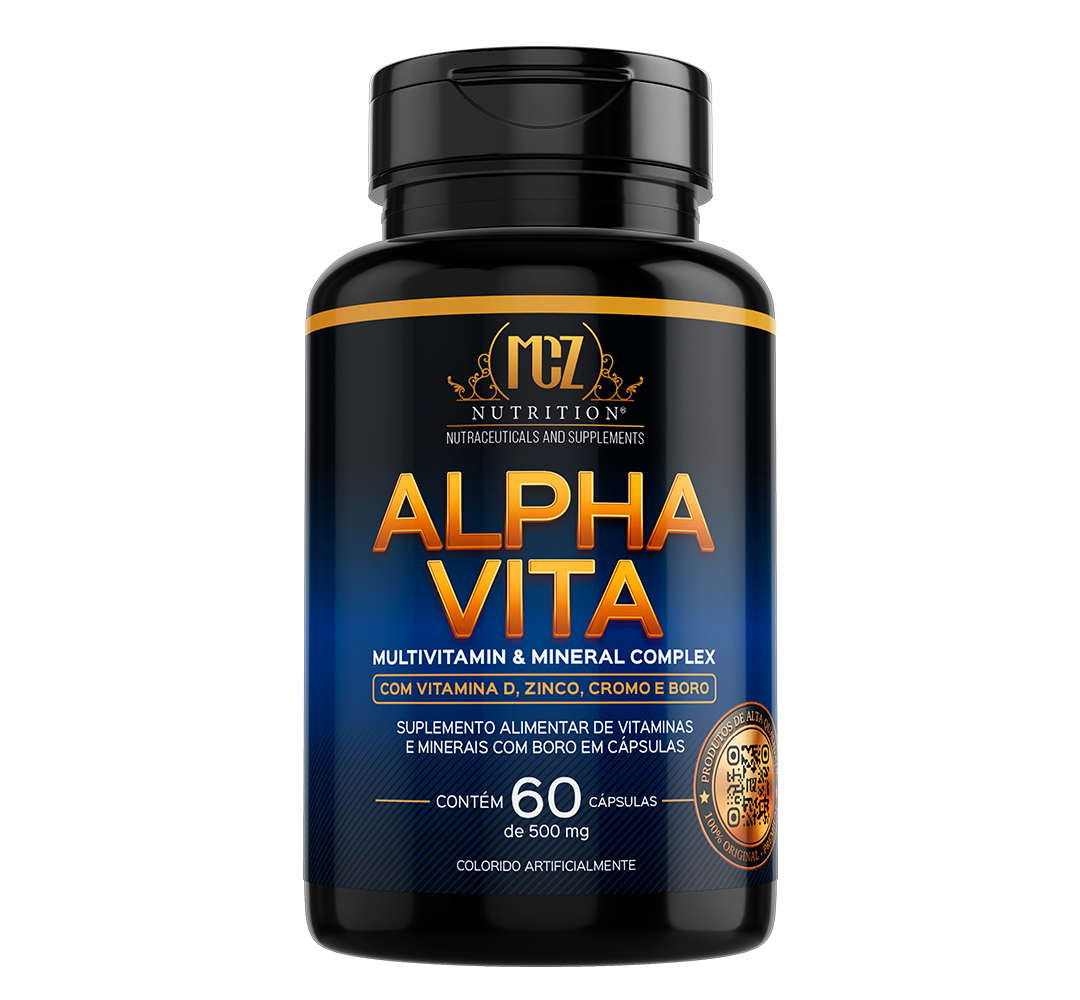 Suplemento Alimentar Alpha Vita - Rotina Saudável